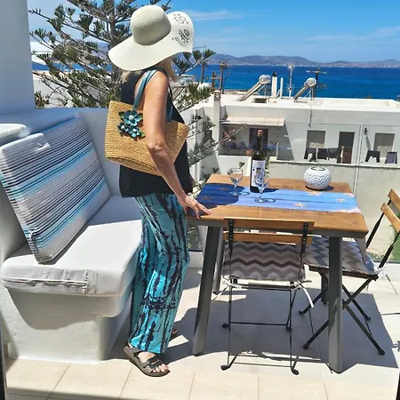 Daire Island Flavor - Naxos Seaview Retreat With Balcony Naxos City