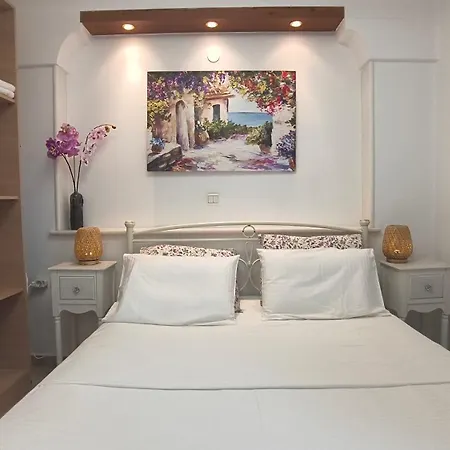 Island Flavor - Naxos Seaview Retreat With Balcony Daire