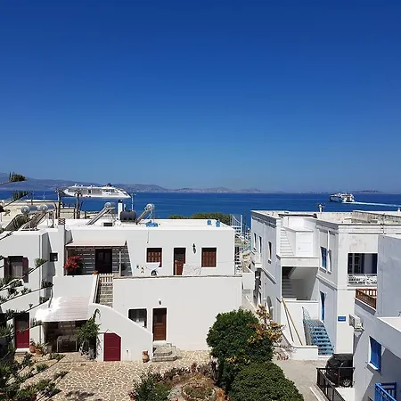 Island Flavor - Naxos Seaview Retreat With Balcony شقة *